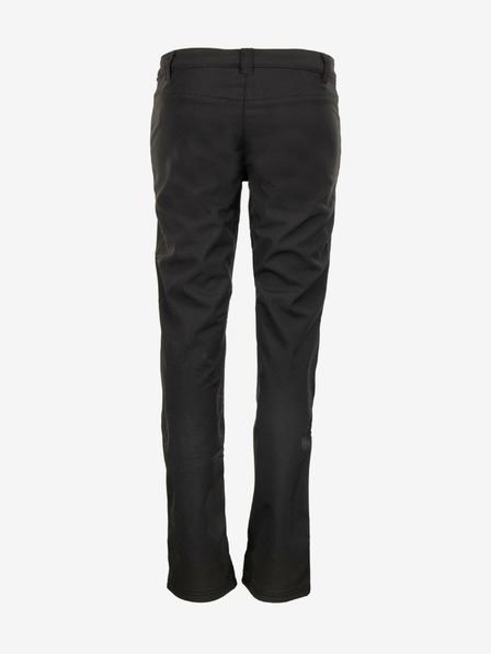 ALPINE PRO Черни дамски софтшел панталони ALPINE PRO SUNA