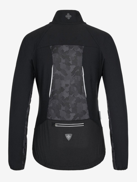 Kilpi Черно дамско спортно яке Kilpi Nordim-W