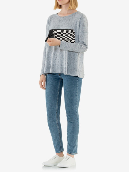 Reisenthel Черно-бяла дамска козметична чанта Reisenthel Travelcosmetic Op-Art