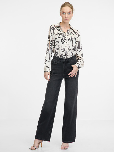 Orsay Сива дамска риза ORSAY