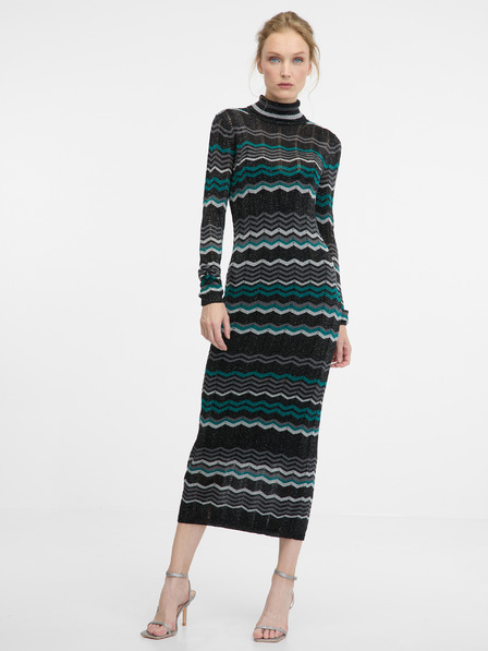 Orsay Черна дамска миди рокля ORSAY