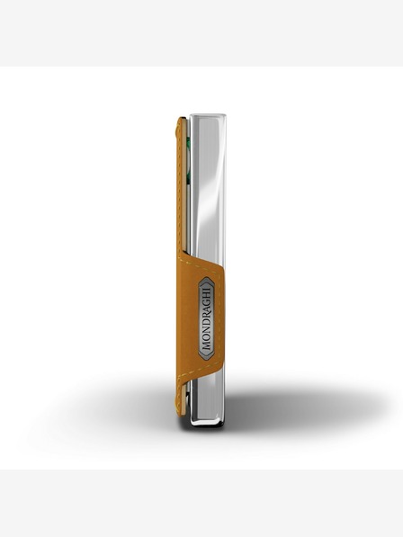 Mondraghi Кафяв кожен портфейл Mondraghi Elegance