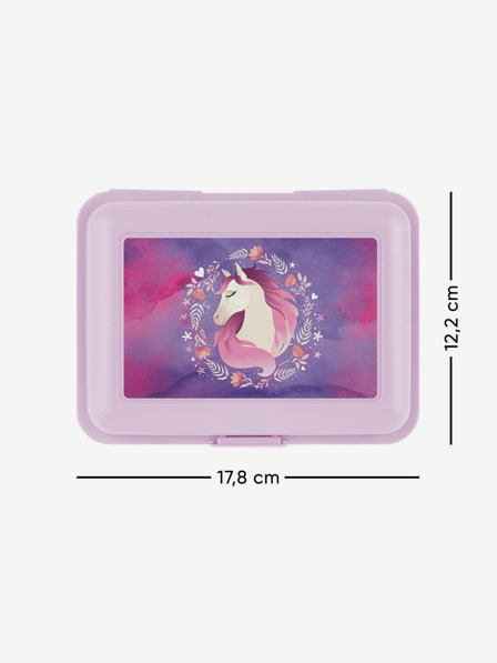 BAAGL Лилава кутия за закуски кон Baagl