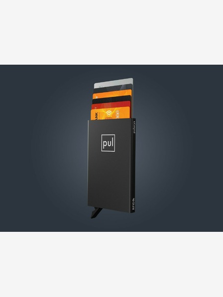 Pularys Калъф за документи Pularys черен, матиран алуминий