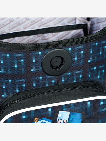 BAAGL Ergo Minecraft Blue Axe Ученическа раница