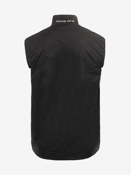 ALPINE PRO Черна мъжка изолирана надуваема жилетка ALPINE PRO HERDEN