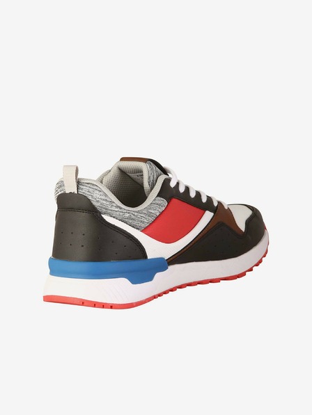 NAX Бели и червени мъжки маратонки NAX NOFAD