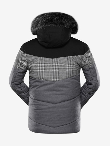 ALPINE PRO Мъжко яке с мембрана ptx ALPINE PRO SAPTAH сиво