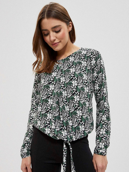 Moodo Обикновена риза от вискоза Moodo