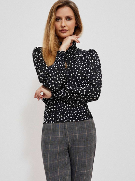 Moodo Черна дамска плетена рокля Moodo