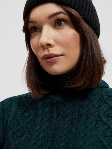 Moodo Черна дамска шапка Moodo