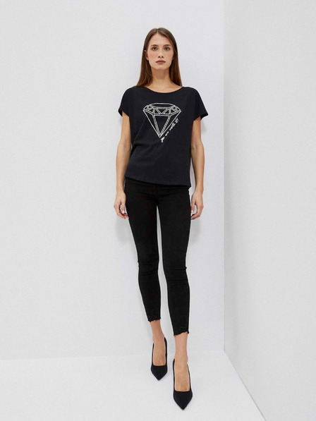 Moodo Черна дамска дълга рокля Moodo