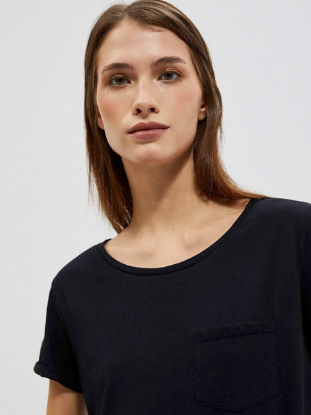 Moodo Черна дамска дълга рокля Moodo