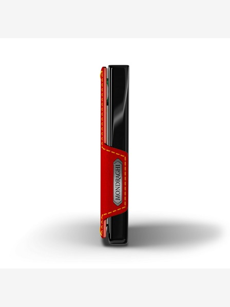 Mondraghi Червен кожен портфейл Mondraghi Racing