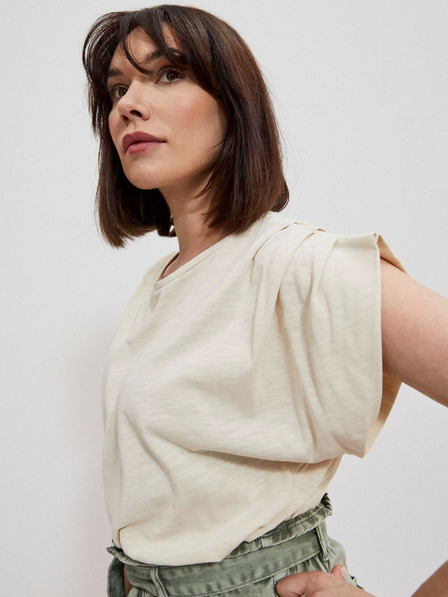 Moodo Кремава дамска риза Moodo