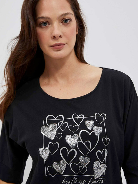 Moodo Черна дамска дълга рокля Moodo