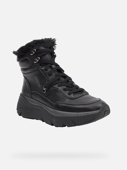 Geox Черни дамски боти Geox Diamanta