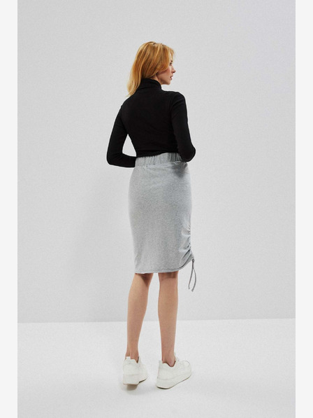 Moodo Светлосива дамска пола Moodo