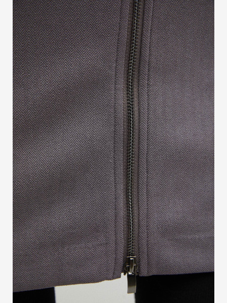 Moodo Сива карирана пола за жени Moodo