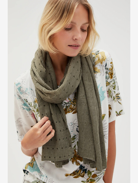 Moodo Зелен дамски шал Moodo