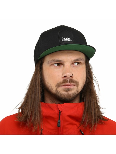 Horsefeathers Шапка Braden - черна HORSEFEATHERS