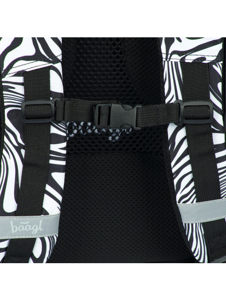 BAAGL Черна училищна раница Baagl Core Mixture