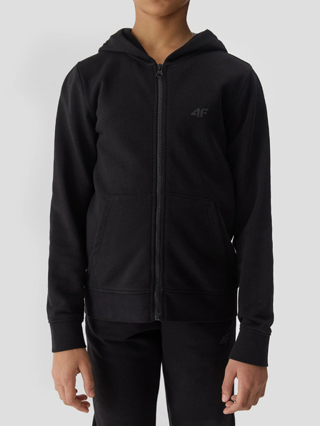 4F Суитшърт с качулка за момичета 4F