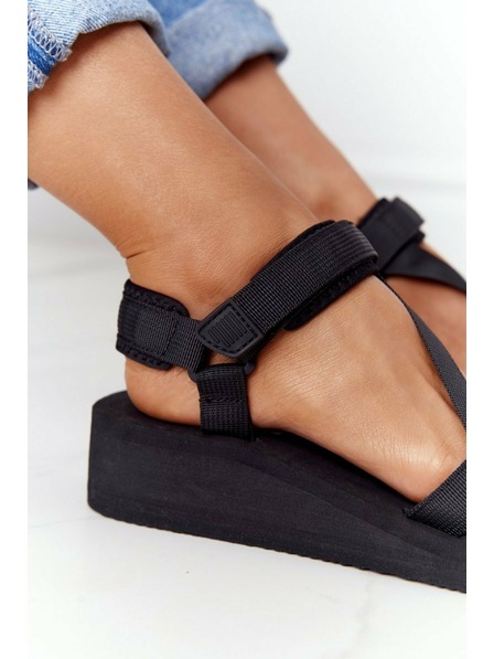 BIG STAR SHOES Дамски спортни сандали Big Star - черни