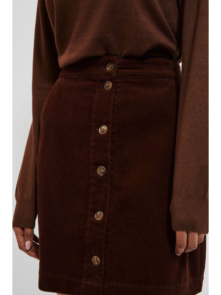 Moodo Кафява дамска пола Moodo