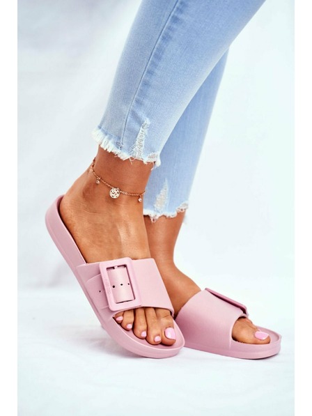 BIG STAR SHOES Дамски елегантни чехли Big Star - розови