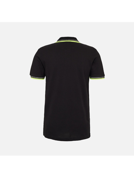 Geox Черна мъжка поло риза Geox