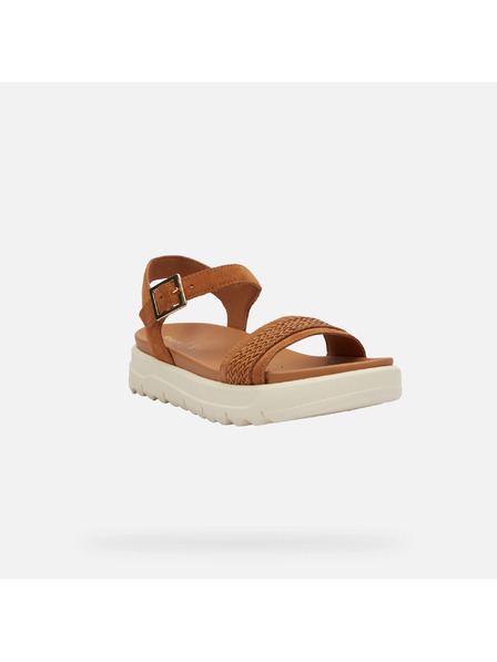 Geox Кафяви дамски сандали Geox Xand 2.1S