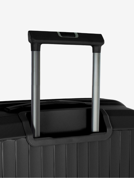 Heys Комплект от три пътнически куфара в черно Heys Airlite S,M,L Black