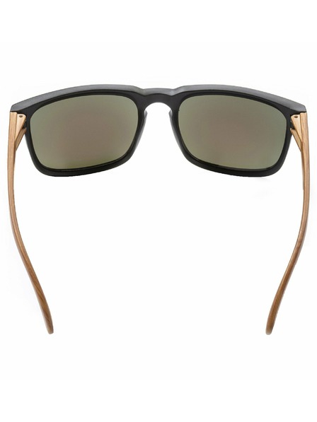 Meatfly Meatfly слънчеви очила Memphis Black / Wood | Оранжев | Размер