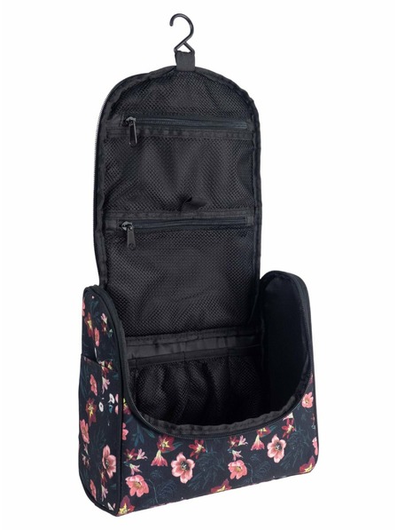 Meatfly Meatfly тоалетна чанта Cara Hibiscus | Черна | Размер