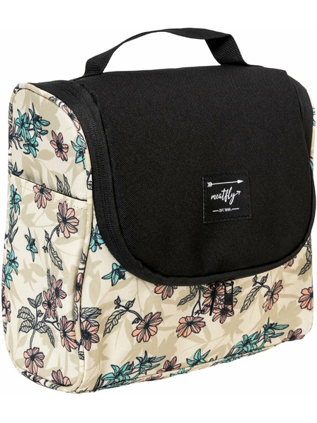 Meatfly Meatfly тоалетна чанта Cara Fragnance Sand | Черна | Обем 6 L