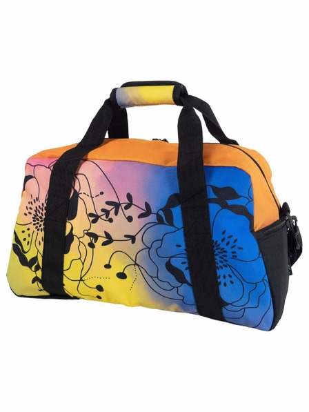 Meatfly Meatfly пътна чанта X Pura Vida Mavis Праскови цветя | Розова | Обем 26 Л