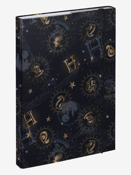 BAAGL Черни корици за ученически тетрадки А4 Хари Потър Хогуортс Baagl