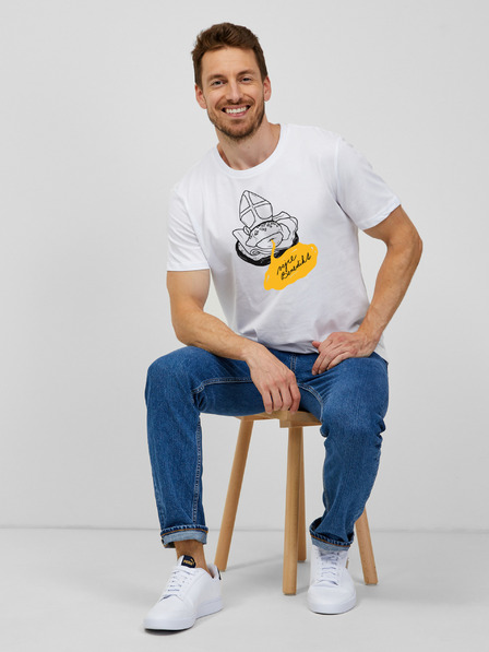 ZOOT.Original Бяла мъжка тениска ZOOT.Original Яйце Бенедикт