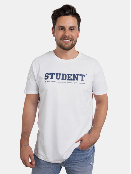 ZOOT.Original Бяла мъжка тениска ZOOT Original Student