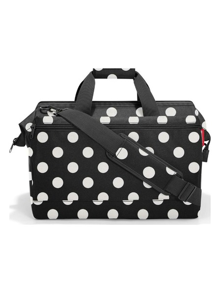 Reisenthel Пътна чанта Reisenthel Allrounder L Pocket Dots White