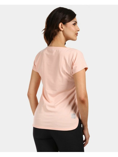 Kilpi Дамска памучна тениска Kilpi NELLIM-W Корал