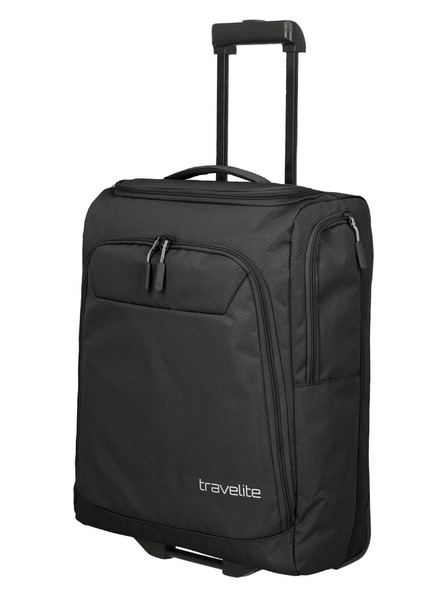 Travelite Пътна чанта Travelite Kick Off Wheeled Duffle S Black