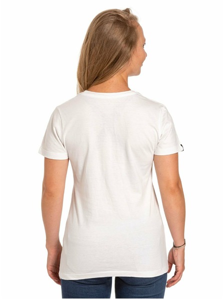 Meatfly Meatfly дамска тениска Big Shock! White | Бяла | Размер