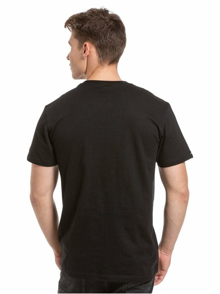 Meatfly Meatfly мъжка тениска Joe Black/Black | Черна | Размер S | 100% памук
