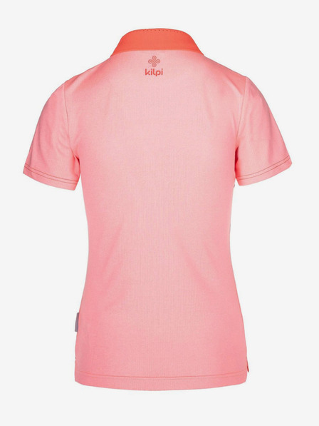 Kilpi Светлорозова дамска функционална поло тениска Kilpi COLLAR-W