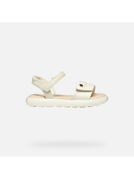 Geox Кремави момичешки сандали Geox Puffypop