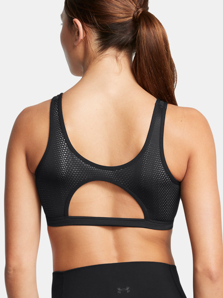 Under Armour Дамски сутиен Under Armour UA Infinity Low Mesh-BLK