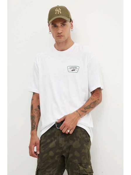 Vans Мъжка бяла тениска Full Patch Back Vans