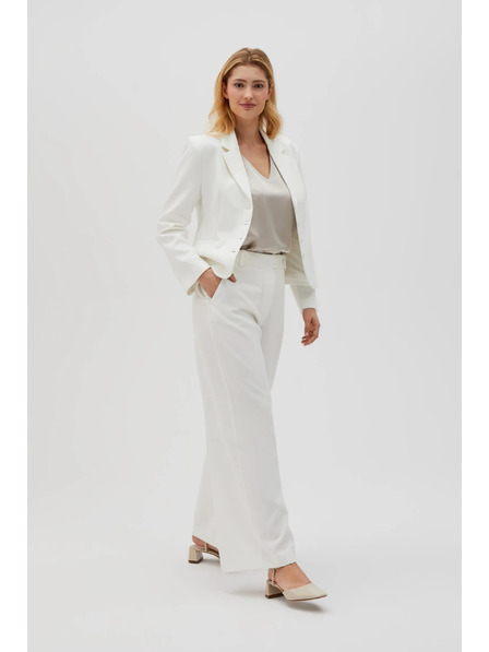 Moodo Бели дамски панталони Moodo